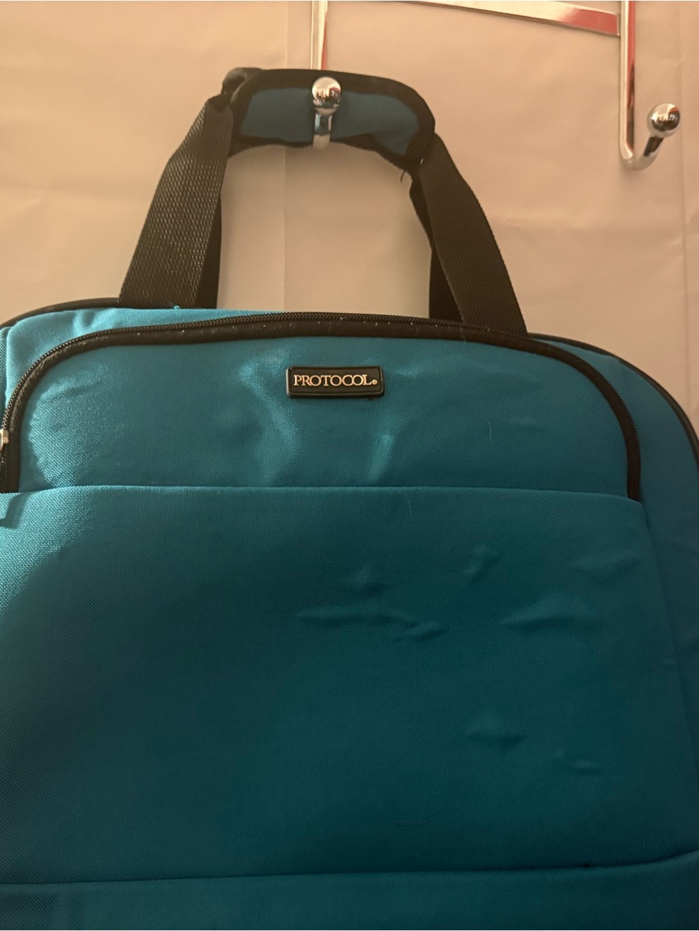 Protocol Teal Carry-On Bag for Men Women Kids laptop computer paperwork work